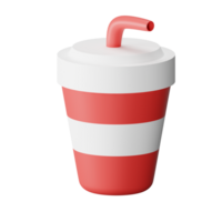Cola 3D Icon Illustration png
