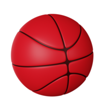 basketbal 3d icoon illustratie png