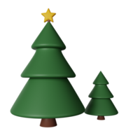 Natale 3d icona illustrazione png