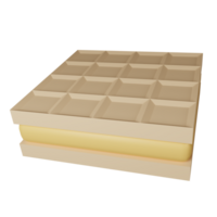 wafer 3d illustrazione png