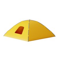 tenda 3d icona illustrazione png