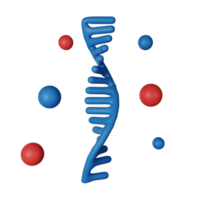 rna 3d ícone ilustração png