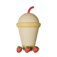 smoothie 3d illustration png