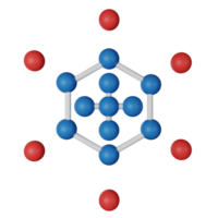 Nanotechnologie 3d Symbol Illustration png