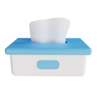 pañuelo de papel 3d icono ilustración png