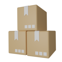 box 3d-render-symbol-illustration png