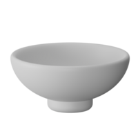 Bowl 3D Icon Illustration png