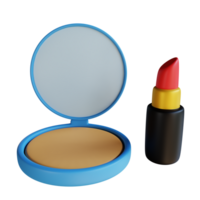 productos cosméticos 3d icono ilustración png