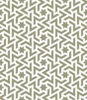 Seamless geometric pattern with an Arabic style vector