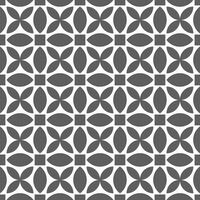 Seamless geometric pattern with an Batik style vector