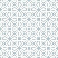 Seamless geometric pattern with Chinese and Japanese style vector