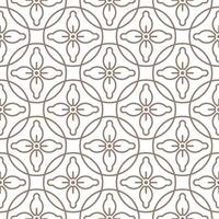 Seamless geometric pattern with Chinese and Japanese style vector