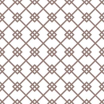 Seamless geometric pattern with Chinese and Japanese style vector