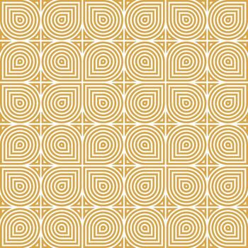 Seamless circle pattern with a modern  style vector