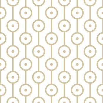 Seamless circle pattern with a modern  style vector