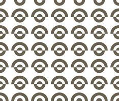 Seamless circle pattern with a modern  style vector