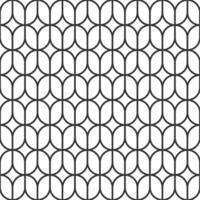 Seamless geometric pattern with Chinese and Japanese style vector