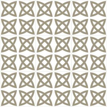 Seamless circle pattern with a modern  style vector