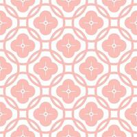 Seamless geometric pattern with Chinese and Japanese style vector