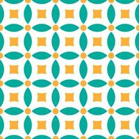 Seamless geometric pattern with Chinese and Japanese style vector