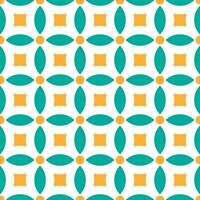 Seamless geometric pattern with Chinese and Japanese style vector