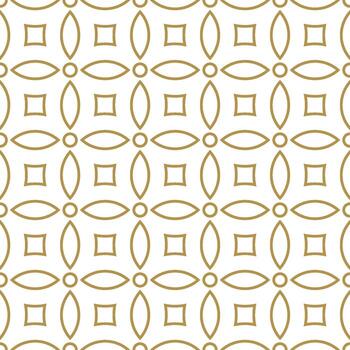 Seamless geometric pattern with Chinese and Japanese style vector