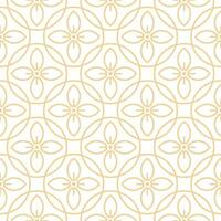 Seamless geometric pattern with Chinese and Japanese style vector