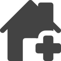 Home homepage icon symbol vector image. Illustration of the house real estate graphic property design image