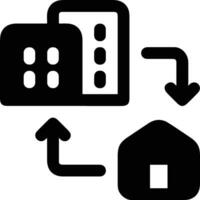 Home homepage icon symbol vector image. Illustration of the house real estate graphic property design image