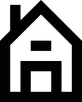 Home homepage icon symbol vector image. Illustration of the house real estate graphic property design image