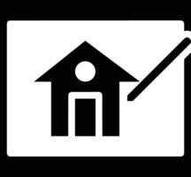 Home homepage icon symbol vector image. Illustration of the house real estate graphic property design image