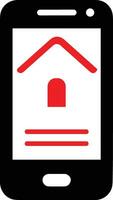Home homepage icon symbol vector image. Illustration of the house real estate graphic property design image
