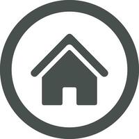 Home homepage icon symbol vector image. Illustration of the house real estate graphic property design image