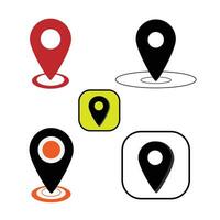 Vector location icon design