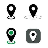 Vector location icon design