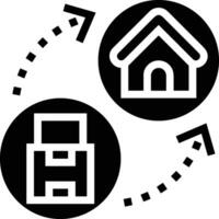 Home homepage icon symbol vector image. Illustration of the house real estate graphic property design image