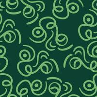 green abstract seamless pattern creative vintage design background vector illustration