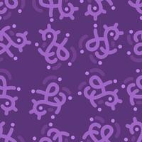 purple violet abstract seamless pattern creative vintage design background vector illustration