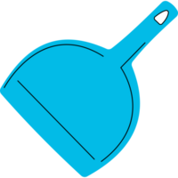 Dustpan Illustration PNG Transparent Background