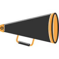 Megaphone Illustration PNG Transparent Background