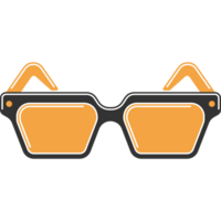 3d película lentes ilustración png transparente antecedentes