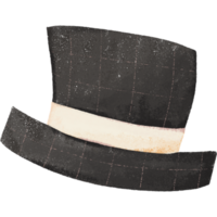 negro sombrero clipart, negro sombrero elemento, negro sombrero dibujo png