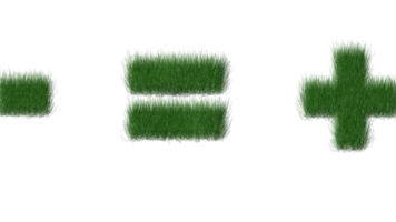 grass alphabet png transparent background