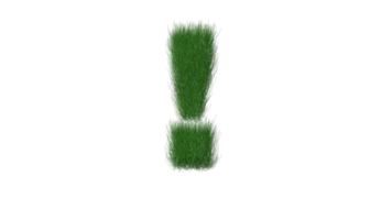 Gras Alphabet png transparent Hintergrund