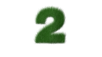 grass alphabet 2 png transparent background