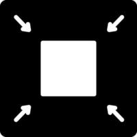 solid icon for reduce vector