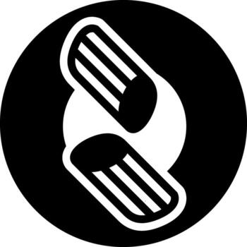 sólido icono para penn vector