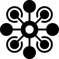 solid icon for diagram vector