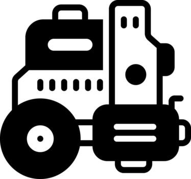 solid icon for pumps vector