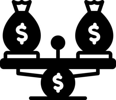 solid icon for reasonable vector